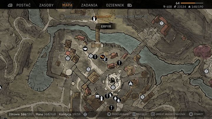 5 - Tainted Grail: Komu dostarczyć Stary list (Niezapomniana)? - Tainted Grail - poradnik i mapa