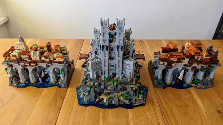 Smocza Przeprawa z Baldurs Gate 3 została odtworzona za pomocą LEGO. Potrzeba było niemal 10 tysięcy klocków - ilustracja #3