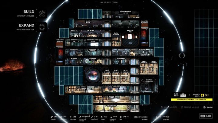 1 - The Alters: Układ bazy i rekomendowane pomieszczenia - The Alters - poradnik do gry