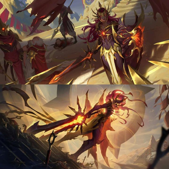 Skórki do LoL-a oparte na grafikach z LoR to coś, czego chcą gracze - ilustracja #2