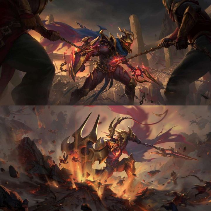 Skórki do LoL-a oparte na grafikach z LoR to coś, czego chcą gracze - ilustracja #5