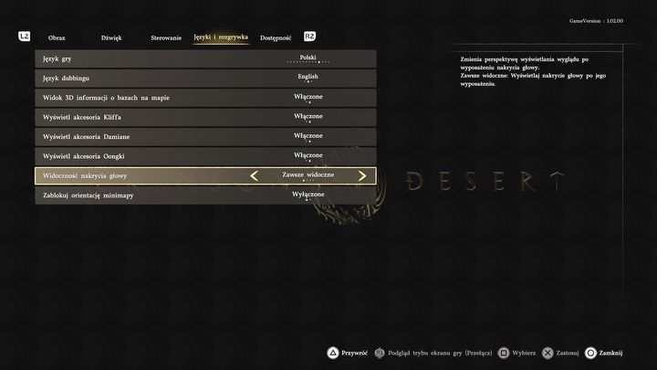 2 - Crimson Desert: Jak schować nakrycie głowy i broń? - Crimson Desert - poradnik do gry