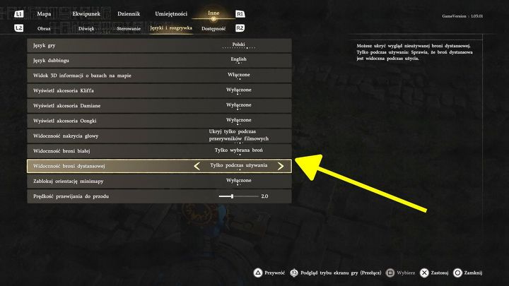 4 - Crimson Desert: Jak schować nakrycie głowy i broń? - Crimson Desert - poradnik do gry