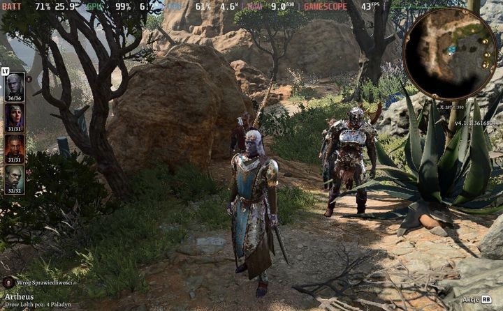 Czy Steam Deck to właściwa platforma do grania w Baldurs Gate 3? Po 20 godzinach znam już odpowiedź - ilustracja #5