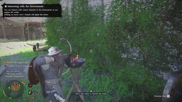 2 - Crimson Desert: Jak wejść na wieżę strażniczą Lioncrest i podpalić strzałę? - Crimson Desert - poradnik do gry