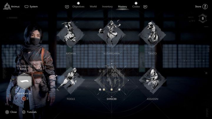 1 - Assassins Creed Shadows: Jak resetować punkty mistrzowskie? - Assassins Creed Shadows - poradnik do gry