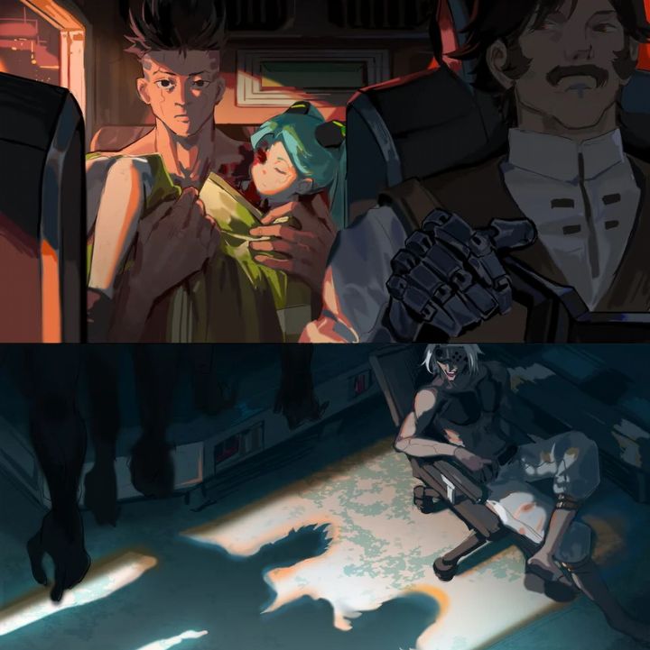 Nie podoba Wam się zakończenie Edgerunners? Widzowie stworzyli alternatywne - ilustracja #1