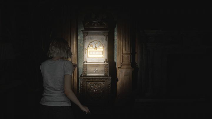 1 - Resident Evil Requiem: Jak zaliczyć zagadkę szafy z symbolami w biurze prezesa? - Resident Evil Requiem - poradnik do gry