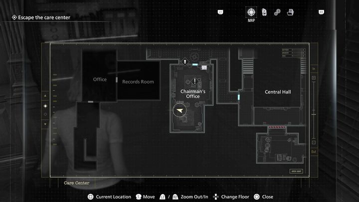 2 - Resident Evil Requiem: Jak zaliczyć zagadkę szafy z symbolami w biurze prezesa? - Resident Evil Requiem - poradnik do gry