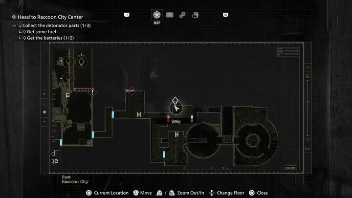 10 - Resident Evil Requiem: Jak zdobyć 2 baterie i otworzyć bramę na parkingu podziemnym? - Resident Evil Requiem - poradnik do gry