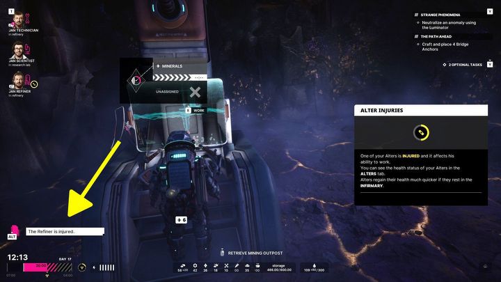 1 - The Alters: Jak leczyć kontuzje? - The Alters - poradnik do gry