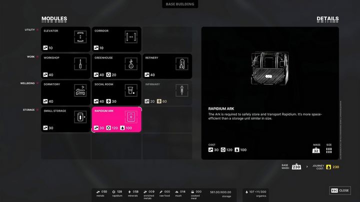 2 - The Alters: Jak zbudować arkę rapidium? - The Alters - poradnik do gry