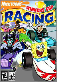 Nicktoons Winner's Cup Racing (PC cover
