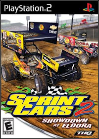 Sprint Cars 2: Showdown at Eldora (PS2 cover
