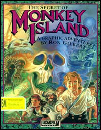 The Secret of Monkey Island (PC cover