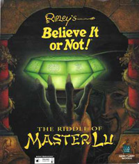 Ripley's Believe It or Not!: The Riddle of Master Lu (PC cover
