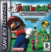 Mario Golf: Advance Tour (GBA cover