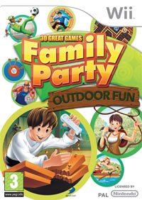 Okładka Family Party: 30 Great Games Outdoor Fun (Wii)
