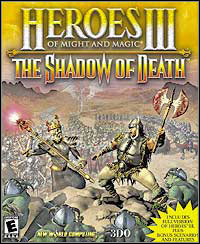 Heroes of Might and Magic III: The Shadow of Death (PC cover