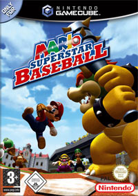 Mario Superstar Baseball (GCN cover