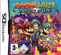 Mario & Luigi: Partners in Time (NDS cover