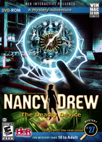Nancy Drew: The Deadly Device (PC cover