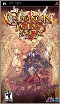 Okładka Crimson Gem Saga (PSP)