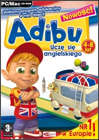 Adibu: Ucze sie angielskiego (PC cover