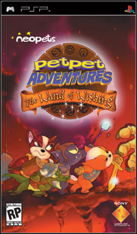 Neopets Petpet Adventures: The Wand of Wishing (PSP cover