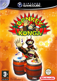 Okładka Donkey Konga (GCN)