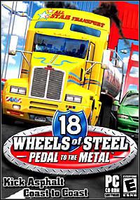 18 Wheels of Steel: Pedal to the Metal (PC cover