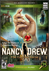 Nancy Drew: The Captive Curse (PC cover