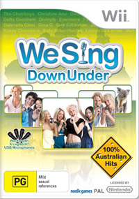 Okładka We Sing Down Under (Wii)