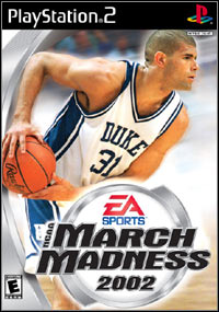 NCAA March Madness 2002 (PS2 cover