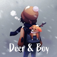 Deer & Boy (PC cover