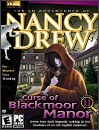 Nancy Drew: Curse of Blackmoor Manor (PC cover