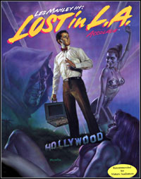 Les Manley in: Lost in L.A. (PC cover