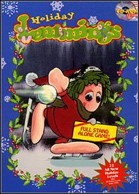 Holiday Lemmings 1993 (PC cover