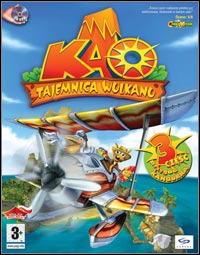 Kao the Kangaroo: Mystery of the Volcano (PC cover