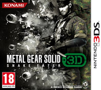 Metal Gear Solid 3D: Snake Eater (3DS cover