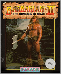 Barbarian II: The Dungeon of Drax (PC cover