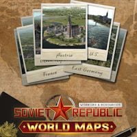 Workers & Resources: Soviet Republic - World Maps