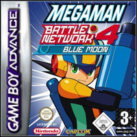 Mega Man Battle Network 4 Blue Moon / Red Sun (GBA cover
