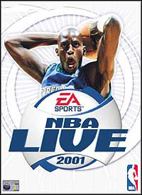 Okładka NBA Live 2001 (PC)