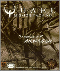 Quake Mission Pack No. 1: Scourge of Armagon (PC cover