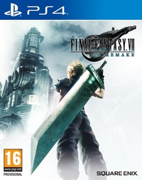 Game Box for Final Fantasy VII Remake (PS4)