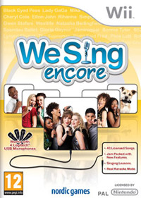 Okładka We Sing Encore (Wii)