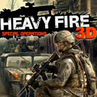 Heavy Fire: Special Operations 3D (3DS cover