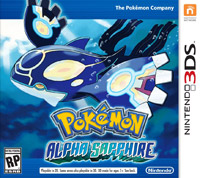 Okładka Pokemon Alpha Sapphire (3DS)