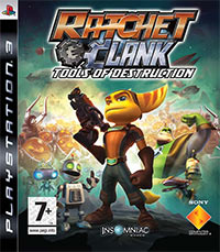 Ratchet & Clank Future: Tools of Destruction (PS3 cover